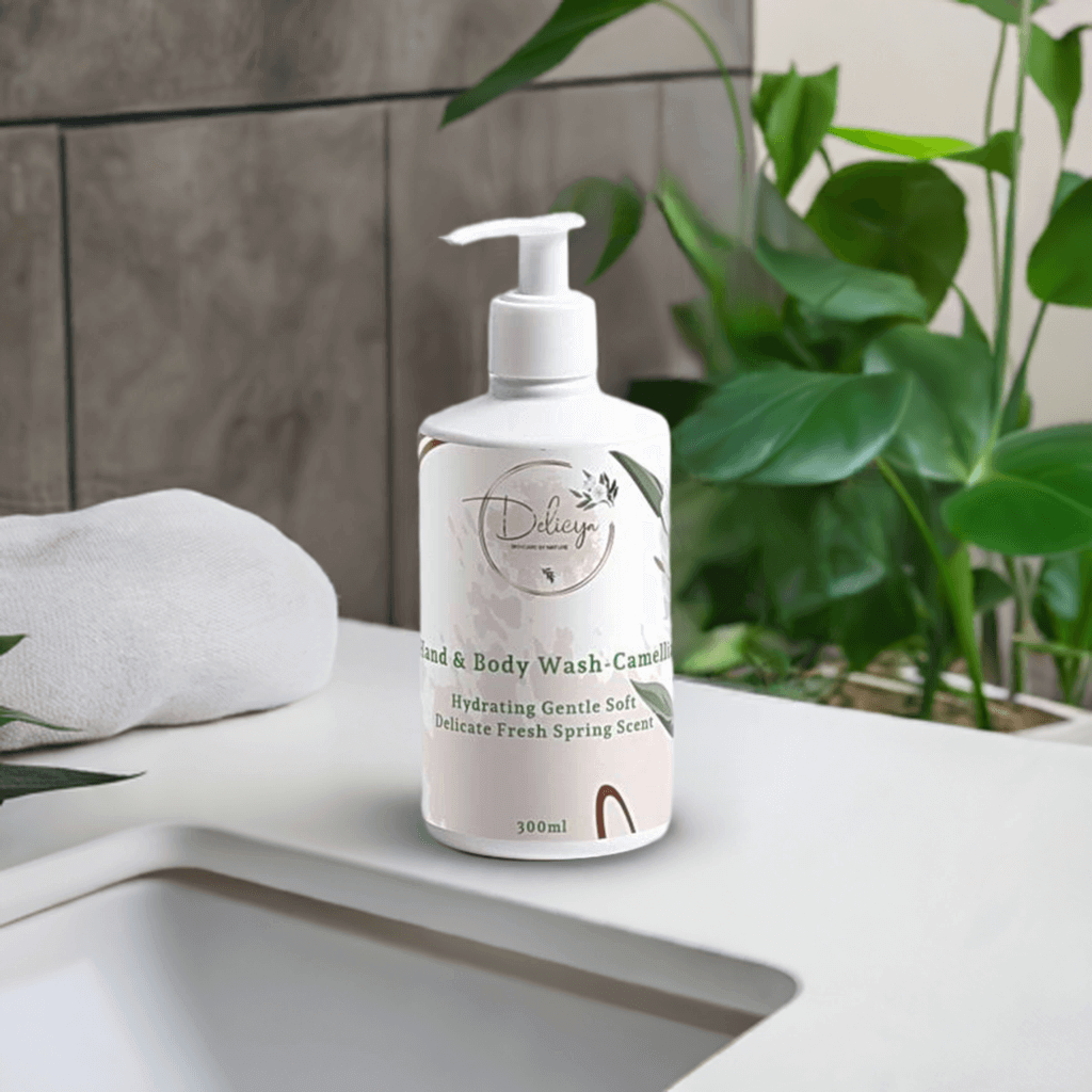 hand body wash gentle hydrating fresh scent delicya natural