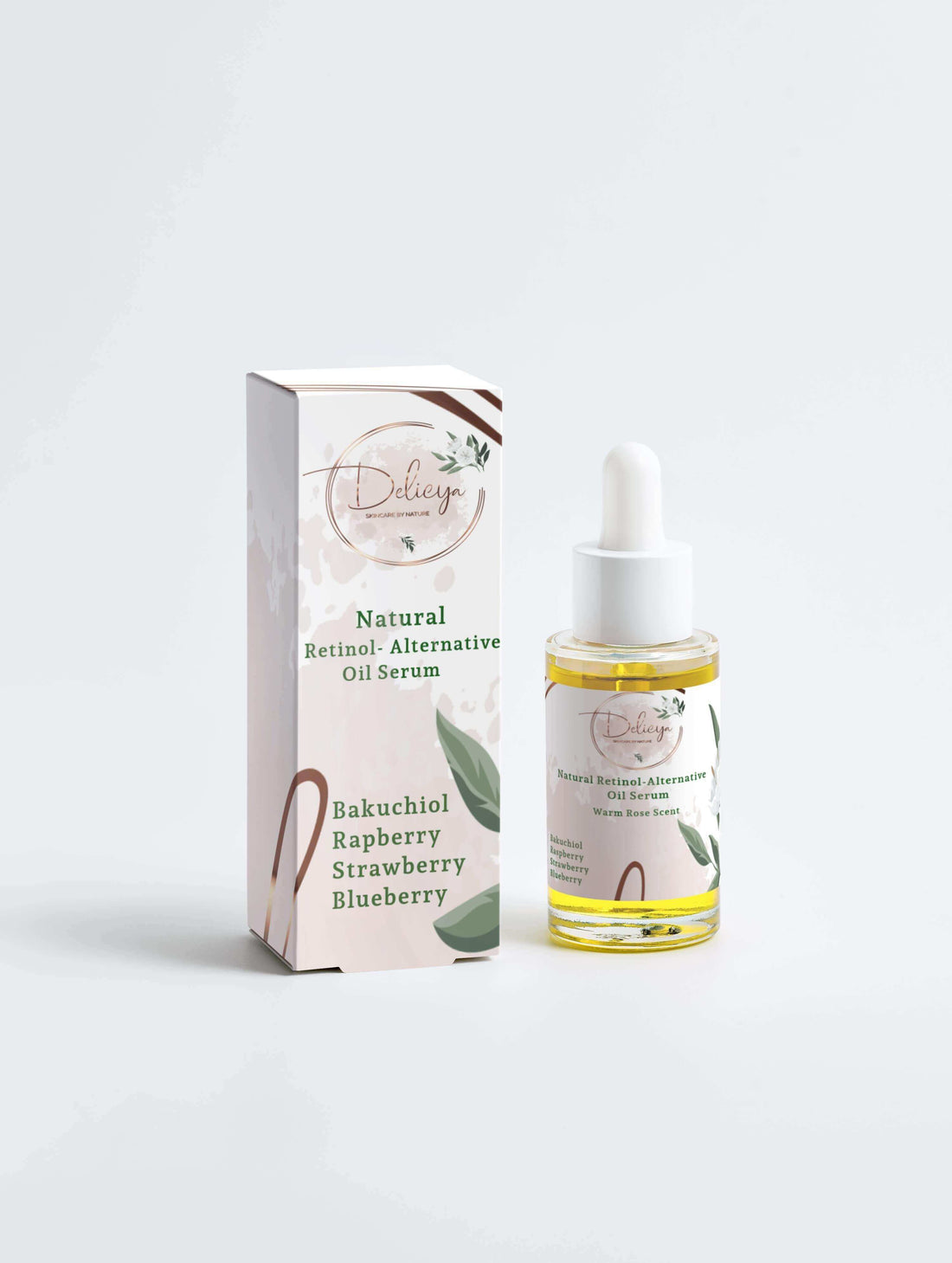 Natural Retinol-Alternative Oil Serum 30ML - Delicya skincare